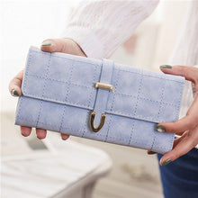 Load image into Gallery viewer, Pink Leather Long Wallet
