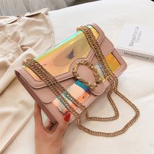 Load image into Gallery viewer, PVC laser Crossbody Bag