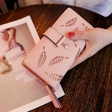 Load image into Gallery viewer, Leather Wallet Women