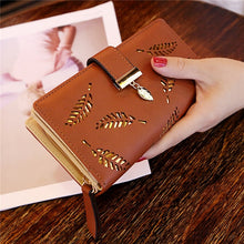 Load image into Gallery viewer, Leather Wallet Women