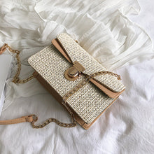 Load image into Gallery viewer, Casual Chains Straw Beach Bags