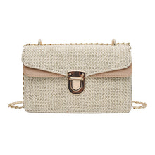 Load image into Gallery viewer, Casual Chains Straw Beach Bags